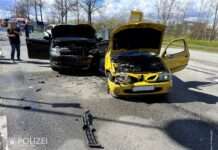 Auf Schlangenlinien folgt Unfall