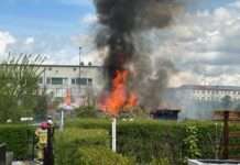 Brand einer Gartenlaube – Zeugen gesucht!