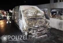 Transporter ausgebrannt – Zeugen gesucht!
