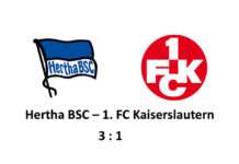 Ritters Traumtor reicht nicht – 1:3 bei Hertha BSC