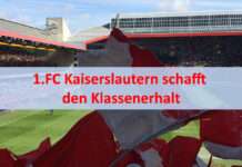 1.FC Kaiserslautern schafft den Klassenerhalt