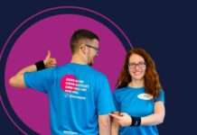 SIAK-Mitglieder beim B2Run in Kaiserslautern: Gemeinsames Zeichen für den Standort