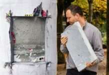 Litfaßsäule wird zum Kunstobjekt