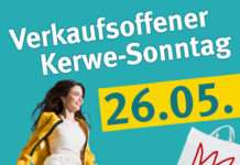 Shopping am Sonntag in Kaiserslautern am 26. Mai