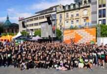 Über 1.500 Teilnehmer beim B2Run zeigen Flagge für „Kaiserslautern für den nächsten Schritt“