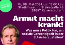 Armut macht krank – Veranstaltung mit Gerhard Trabert