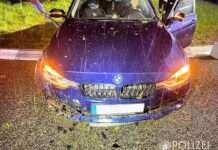 Auto voll besetzt, Fahrer betrunken