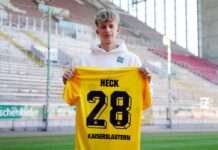 Fabian Heck unterschreibt Profivertrag