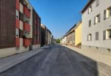 Gut-Heim-Straße ist wieder für den Verkehr freigegeben