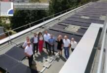 Photovoltaikanlage eingeweiht – Neue Energie Landkreis Kaiserslautern GmbH nimmt Photovoltaik-Anlage auf dem Gesundheitsamt in Kaiserslautern in Betrieb!