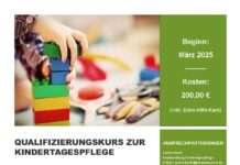 Neuer Kindertagespflegekurs im Jahr 2025