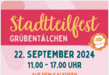 Stadtteilfest im Grübentälchen am Sonntag, den 22. September