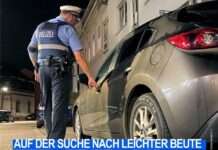 Die Sache mit den unverschlossenen Autos…
