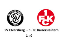 Keine Punkte an der Kaiserlinde – FCK unterliegt 0:1 in Elversberg