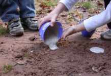 Schnitzen, Werken und Spurenlesen