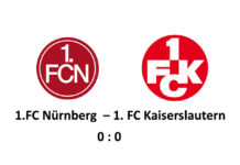 Torloses Remis: FCK nimmt einen Punkt aus Nürnberg mit