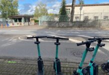 Bauarbeiten an Gehwegen in der Kaiserstraße