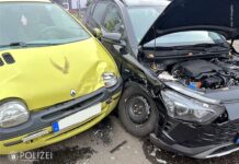 Vorfahrt missachtet, Unfall verursacht