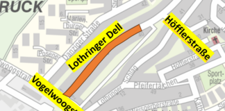 Kanal-Voruntersuchungen in einem Teilbereich der Lothringer Dell