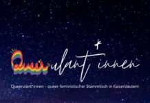 Der erste queer-feministische Stammtisch in 2025.