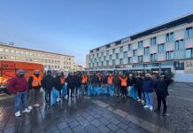 Junge Muslime starten mit Friedensgebet ins neue Jahr 2025 und starten mit bürgerschaftlichem Engagement!