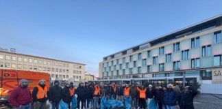 Junge Muslime starten mit Friedensgebet ins neue Jahr 2025 und starten mit bürgerschaftlichem Engagement!