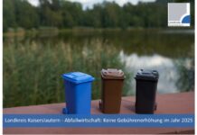 Abfallwirtschaft Landkreises Kaiserslautern: Keine Gebührenerhöhung