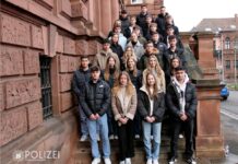 Polizeistudenten zu Besuch im Präsidium