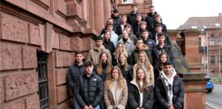 Polizeistudenten zu Besuch im Präsidium