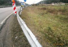 Wer hat die Schutzplanken demoliert?