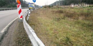 Wer hat die Schutzplanken demoliert?