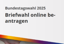 Briefwahl kann online noch bis 17. Februar beantragt werden