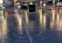 Unbekanntes Flugobjekt über Eisenbahnstraße gesichtet