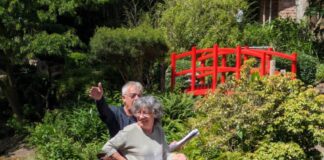 „Kirschblüten-Lesespaziergang mit dem Duo Wortlaut im Japanischen Garten am 23.03.25