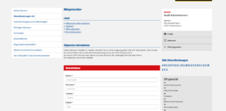 Neuer Mängelmelder auf der städtischen Homepage