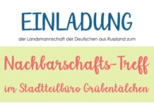 Nachbarschaftstreff im Stadtteilbüro Grübentälchen