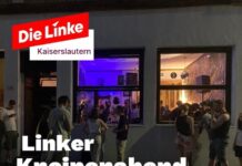 Linker Kneipenabend mit Musik am 08.02.2025