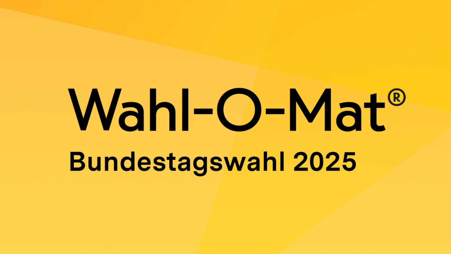  Wahl-O-Mat zur Bundestagswahl 2025 