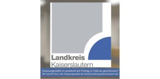 Zulassungsstelle Landstuhl am Freitag 21.02.25 geschlossen