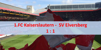 Intensives Spiel ohne Sieger: 1:1 gegen Elversberg