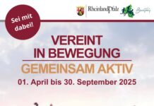 Ebling: Bewegungskampagne „Vereint in Bewegung – gemeinsam aktiv“ startet