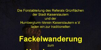 Fackelwanderung zum Humbergturm