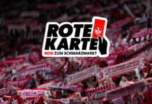 Rote Karte – Nein zum Schwarzmarkt!