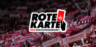 Rote Karte – Nein zum Schwarzmarkt!