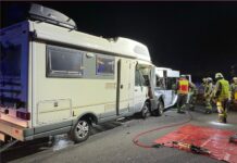 Verkehrsunfall mit Verletzten auf der A6