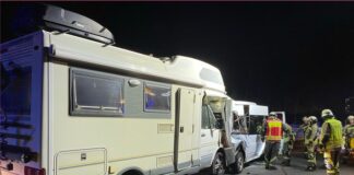 Verkehrsunfall mit Verletzten auf der A6