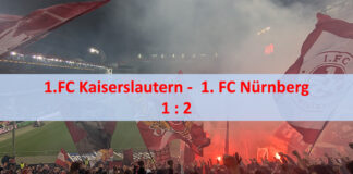 Trotz dickem Chancenplus: FCK unterliegt Nürnberg 1:2