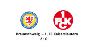 Löwen-Doppelschlag: FCK verliert 0:2 in Braunschweig