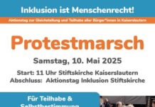 Aktionstag Inklusion Kaiserslautern 10.05.2025 11 – 14 Uhr