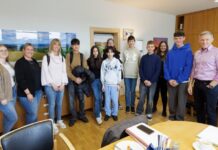 Schülergruppe besucht Kreisverwaltung